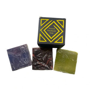 Natural Handmade soap x3
